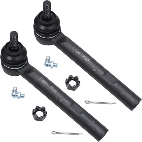 Detroit Axle - Front 6pc Suspension Kit for 04-06 Lexus RX330, 07-09 RX350, 04-07 Toyota Highlander, 4 Inner Outer Tie Rods 2 Boots 2004 2005 2006 2007 2008 2009 Replacement in Saudi Arabia