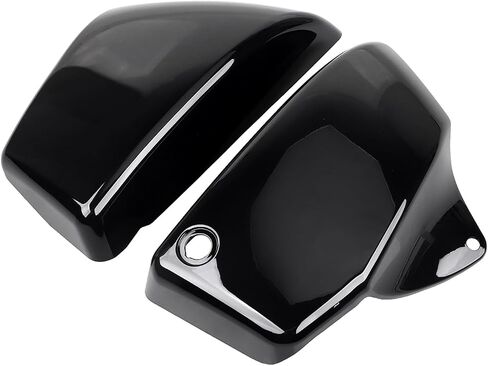Chrome Side Battery Fairing Cover For H-onda Shadow Aero 1100 VT1100T Tour/VT1100C2/VT1100C3/VT1100T Tour Black/VT1100C3 Black 1999-2008 in Saudi Arabia