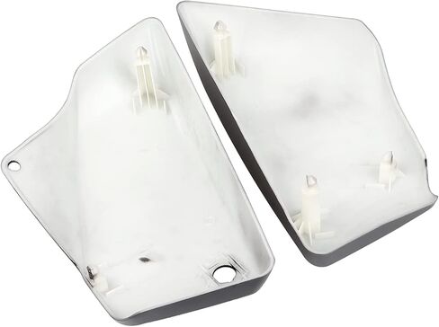 Chrome Side Battery Fairing Cover For H-onda Shadow Aero 1100 VT1100T Tour/VT1100C2/VT1100C3/VT1100T Tour Black/VT1100C3 Black 1999-2008 in Saudi Arabia