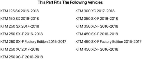 Acerbis Full Plastic Kit Original 16 for KTM 250 SX-F Factory Edition 2015-2017 in Saudi Arabia