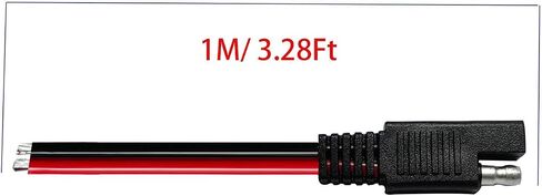 SAE Quick Connector Disconnect Plug SAE Automotive Extension Cable, Solar Panel - 1m/3.28ft (12AWG) in Kuwait