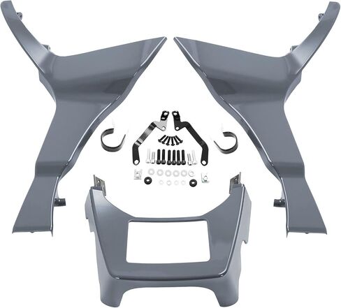 HR3 لـ Gunship Gray Road Glide Fairing Spoiler متوافق مع نماذج Harley Fltrx 2017-Later و Fltrxs و Fltrxst in Kuwait
