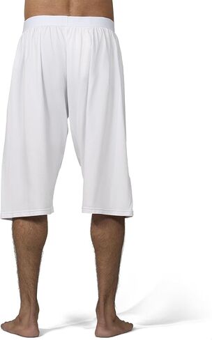 MeMoi 2 Pair Men's Knee-Length Cotton Rich Knit Boxer Shorts in Saudi Arabia