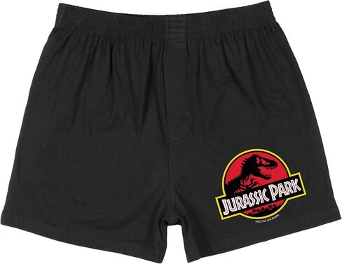 INTIMO Jurassic Park Men's Dinosaur Movie Movie Park Logo Logo Free Boxer Shorts Lounge Inswear Sleepwear in Saudi Arabia