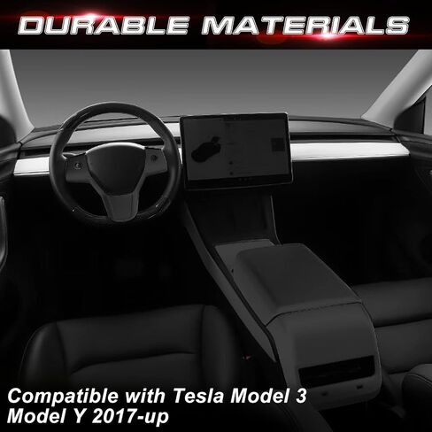 Xotic Tech Center Center Censole Dashboard لوحة غطاء غطاء غطاء الغلاف ، أبيض غير لامع ، متوافق مع Tesla Model 3 2017 2018 2019 2020 2021 2022 2023 ، Model Y 2020 2021 2022 2024 2024 2025 in Kuwait