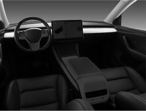 Xotic Tech Center Center Censole Dashboard لوحة غطاء غطاء غطاء الغلاف ، أبيض غير لامع ، متوافق مع Tesla Model 3 2017 2018 2019 2020 2021 2022 2023 ، Model Y 2020 2021 2022 2024 2024 2025 in Kuwait
