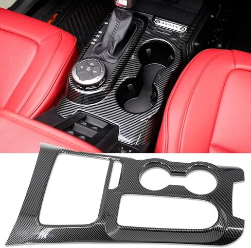 غطاء لوحة شيفتر IAG I-Line في Gloss Carbon for Ford Bronco 2021+ 2/4 Door Tommismance فقط (وليس الرياضة) in Kuwait