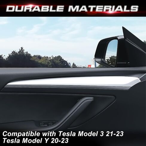 Xotic Tech Center Console Dashboard Panel Trim Cover Wrap Cap, Matte White, Compatible with Tesla Model 3 2017 2018 2019 2020 2021 2022 2023, Model Y 2020 2021 2022 2023 2024 2025 in Saudi Arabia