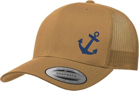 Snapback Cap للرجال والنساء | مطرزة مرساة الشاحنة قبعات | قبعات snapback شبكة للرجال والنساء in Kuwait