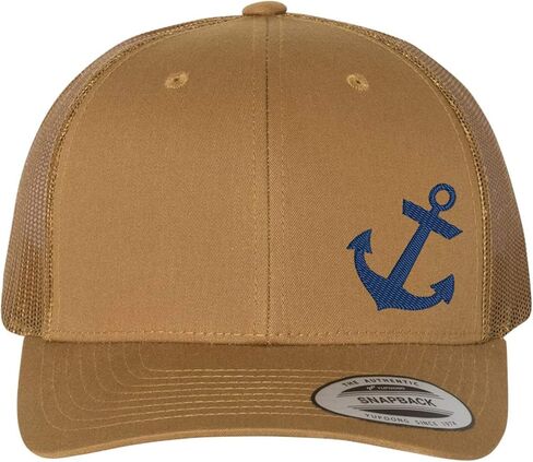 Snapback Cap للرجال والنساء | مطرزة مرساة الشاحنة قبعات | قبعات snapback شبكة للرجال والنساء in Kuwait