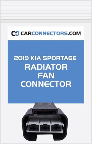Radiator Fan Connector for 2019 Kia Sportage in Saudi Arabia