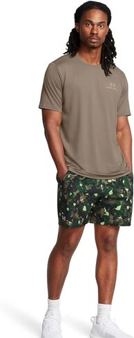 Under Armour Men's Vanish Woven 6" Camo Printed Shorts (US, Alpha, Large, Regular, Regular, Marine OD Green 390) in Saudi Arabia