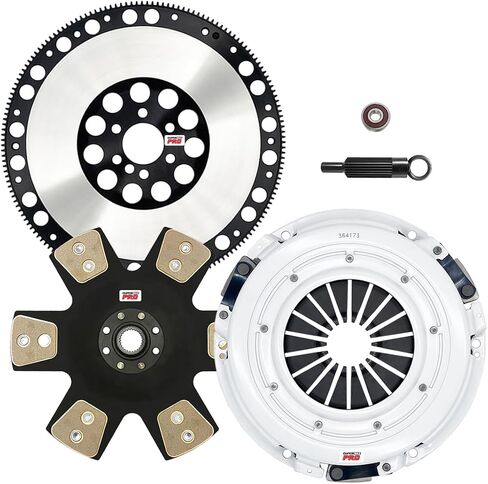 Clutchmaxpro Performance Stage 5 Clutch Kit مع chromoly flywheel متوافق مع 2010-2015 Chevrolet Camaro SS 6.2L LS3 2014 2015 Camaro Z/28 7.0L LS7 (CP04804HDDLSF-ST5) in Saudi Arabia