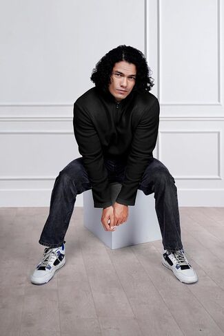 MENS MOCK NECK ZIPPER JACKET, MICRO FIBER FLEECE in Kuwait