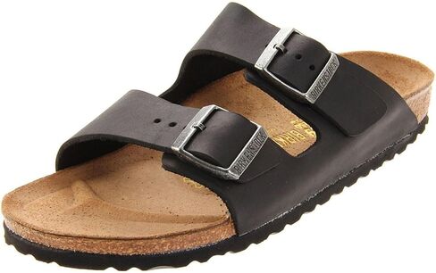 Birkenstock Women's Arizona Birko-Flo Black Sandals - 40 M EU in Saudi Arabia