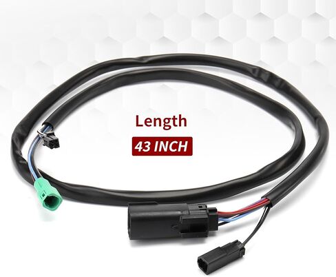 43 "Street Electra Road Glide King Extended Throttle by Wire (TBW) مع سلك قبضة ساخنة استبدال لنماذج جولة هارلي 2008-2013 in Kuwait