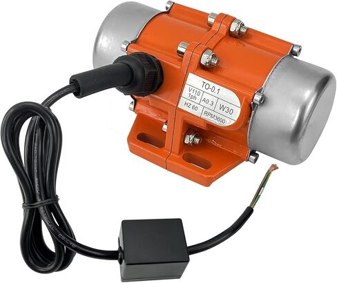 Small Concrete Vibrator Industrial Vibration Motor Single Phase 60W AC 110V 3600Rpm Aluminum Alloy Vibrating Vibrators for Sand Shaker Table in Saudi Arabia