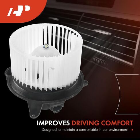 A-Premium HVAC Heater Blower Motor and Resistor Assembly Compatible with Nissan Vehicles - Titan 2004-2015, Armada 2005-2007 - Front, with Fan Cage, Replace# 271505Z000, 31558012100, 2-PC Set in Saudi Arabia
