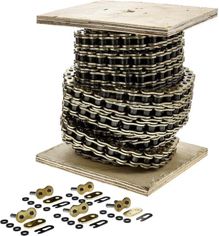 Niche 530 X-Ring دراجة نارية سلسلة بكرة كبيرة مع 2 توصيل الرابط الرئيسي (10 أقدام) in Kuwait