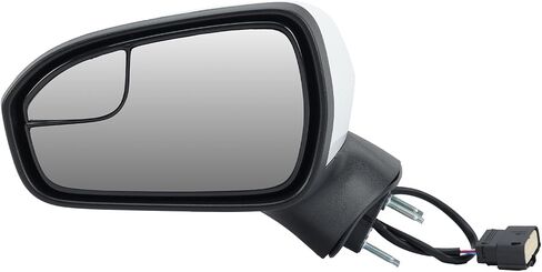 Right Passenger Side Mirror Assembly Compatible with Ford Fusion 2016-2020 Mirrors with Power Manual Folding White 3Pins in Saudi Arabia