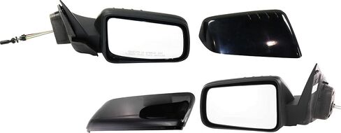 Kool Vue Driver Side Manual Adjust For Ford Focus 2008-2011 مع 2 قبعات ، غير طيبة ، غير محررة ، غير كهربائية in Kuwait