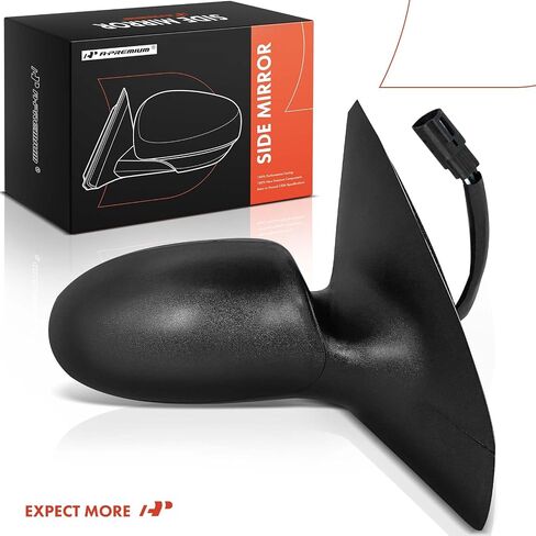 A-Premium Passenger Side Power Door Mirror - Compatible with Ford Focus 2003-2007 - Heated, Non-Folding, Black Outside Rear View Mirror - Replace# 6S4Z17682CA in Saudi Arabia