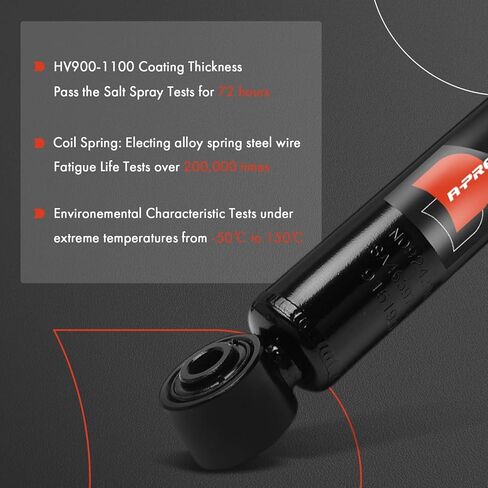 A-Premium Rear Shock Absorber Compatible with Chrysler Pacifica 2020 2021 2022 2023 2024, AWD, 2-PC Set in Saudi Arabia
