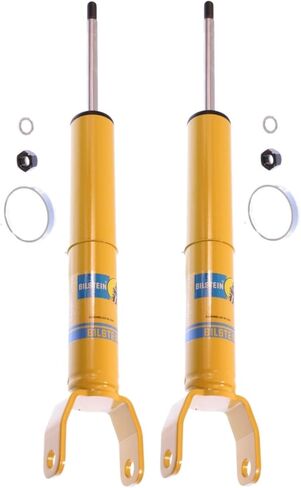 Bilstein 4600 Series مجموعة من صدمات الأنابيب الأمامية والخلفية تناسب 2006 2008 Dodge RAM 1500 4WD تستبعد نماذج الكابينة الضخمة | Trendsauto شارات | 24-317801 24-025508 in Kuwait
