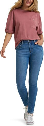 Lee womens Legendary Mid Rise Skinny Jean in Saudi Arabia