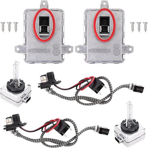 HID Xenon Headlight Ballast Control Unit Module w/ D1S Bulb Compatible for Cadillac XTS Cadillac CTS 2014-2019 AL 2008-2017 130732926301 for Camaro 2016-2018 63117356250 7356250 7255724 in Kuwait