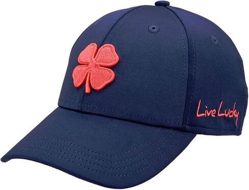 Black Clover New Live Lucky Premium Clover #163 Navy Mitted S/M Golf Hat in Saudi Arabia