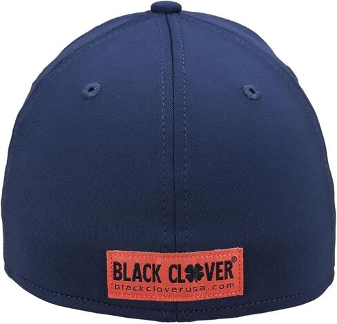 Black Clover New Live Lucky Premium Clover #163 Navy Mitted S/M Golf Hat in Saudi Arabia