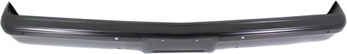 Evan Fischer Bumper for Chevrolet C10 K10 1983-1986 Front Painted Black Steel w/o Molding Holes w/license plate provision Fleetside Without Impact Strip Holes Replaces # 14023494 GM1002377 in Saudi Arabia