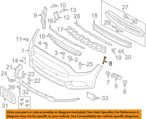 فورد OEM 15-18 موستانج الأمامية القوس الداعمة BOLT W506844S450B in Saudi Arabia