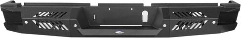 Hooke Road Ram Steel Rear Bumper for 2019-2024 Dodge Ram 2500 Offroad Back Bumper w/LED Lights in Saudi Arabia