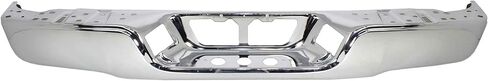 Evan Fischer Step Bumper Face Bar Compatible with 2007-2013 Toyota Tundra Chrome Steel Fleetside in Saudi Arabia