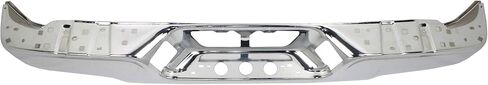 Evan Fischer Step Bumper Face Bar Compatible with 2007-2013 Toyota Tundra Chrome Steel Fleetside in Saudi Arabia