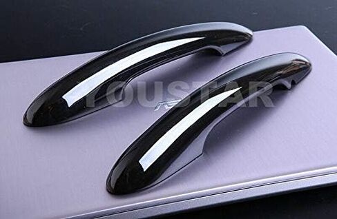 UNICUS Direct Fit Combo Petrol Gas Cap & Door Handle Covers w/o Comfort Access (No Push Button) Compatible with MINI Cooper SD F56 14-on F57 15-on (GLOSS BLACK) in Saudi Arabia
