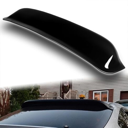 W-Power ، SPOILER WINDOW ROOD الخلفي متوافق مع 2002-2006 ACURA RSX DC5 TYPE-S ، ABS WINDOW ROPED SPOPIS SPOILER SPOILER ، غطاء البط الخفيف الوزن ، الأسود ، 2003 2004 2005 in Saudi Arabia