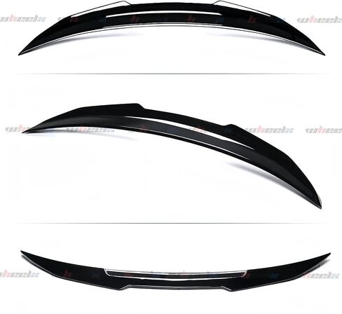 Rear Trunk Spoiler Compatible with 2014-2020 Audi A3 S3 RS3, High Kick PSM Style Spoiler Fits for 14-20 Sedan 4 Door, Exterior Duckbill Spoiler Wing Lip (Carbon Fiber Pattern) in Saudi Arabia