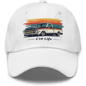 C10 Life Vintage Pickup Dad Hat – Classic Truck Baseball Cap for Chevy Lovers in Saudi Arabia