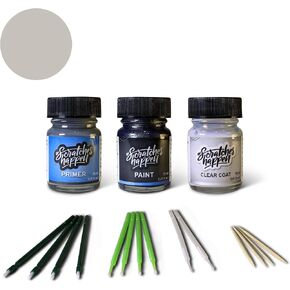ScratchesHappen Exact-Match Touch Up Paint Kit - Thunder Cloud Metallic (1D2/A1249) for Toyota - Preferred (Paint + Clear Coat + Primer) in Saudi Arabia