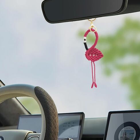 سلسلة مفاتيح Boho Tassel للنساء سلسلة مفاتيح للسيارة لسيارة حقيبة محفظة قلادة السيارة in Kuwait