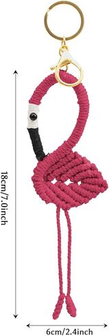 سلسلة مفاتيح Boho Tassel للنساء سلسلة مفاتيح للسيارة لسيارة حقيبة محفظة قلادة السيارة in Kuwait