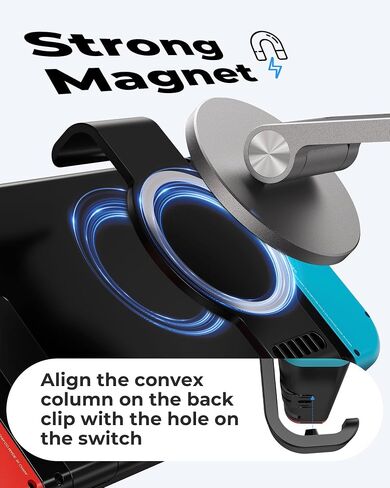 Antank Foldable Magnetic Stand Compatible with Steam Deck & Mag-Safe, Portable iPhone Stand Holder for Desk, Aluminum Alloy Adjustable Phone Stand for Steam Deck, Steam Deck OLED,iPhone 16/15/14/13/12 in Saudi Arabia