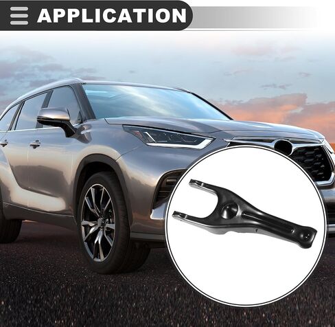 Motoforti Clutch Fork ، لـ Subaru Impreza 1998-2017 ، Metal ، Black in Saudi Arabia