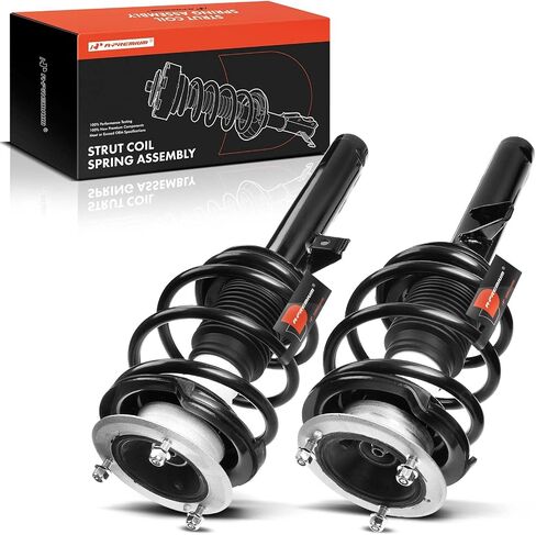 A-Premium Front Complete Strut & Coil Spring Assembly Compatible with BMW E46 325xi, 330xi, 2001-2002, 2-PC Set in Saudi Arabia