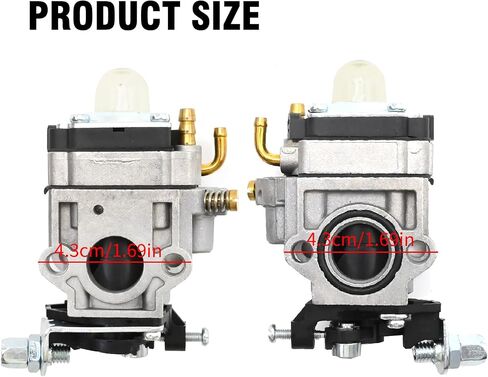 31801 Carburetor Kit, Replacement for 33cc Earthquake MC33 Cultivator 31635 Carb in Saudi Arabia