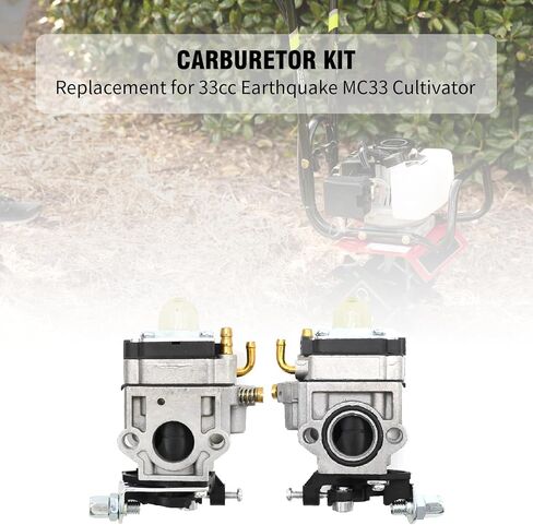 31801 Carburetor Kit, Replacement for 33cc Earthquake MC33 Cultivator 31635 Carb in Saudi Arabia