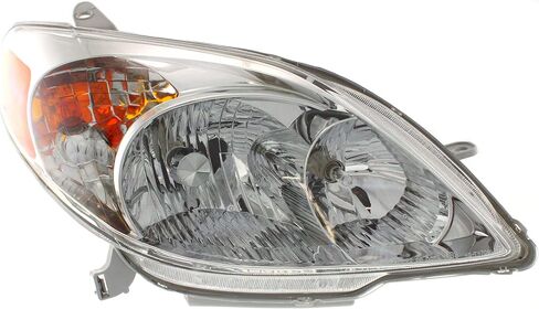 سائق Garage-Pro ومصباح الأمامي الجانبي للركاب لـ Toyota Matrix Base XR XRS 2003-2008 Halogen مع لمبة (S) يستبدل# 8115002220 8111002210 in Saudi Arabia